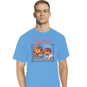 Secret_Shirts T-Shirts, Tall / Large / Royal Blue Kitty Painter!