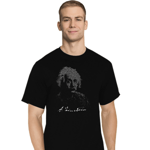Shirts T-Shirts, Tall / Large / Black Einstein