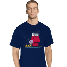 Load image into Gallery viewer, Shirts T-Shirts, Tall / Large / Navy Snapy
