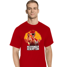 Load image into Gallery viewer, Shirts T-Shirts, Tall / Large / Red Red Ranger Redemption
