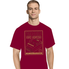 Load image into Gallery viewer, Secret_Shirts T-Shirts, Tall / Large / Red Disk System
