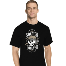 Load image into Gallery viewer, Shirts T-Shirts, Tall / Large / Black Soldier Forever

