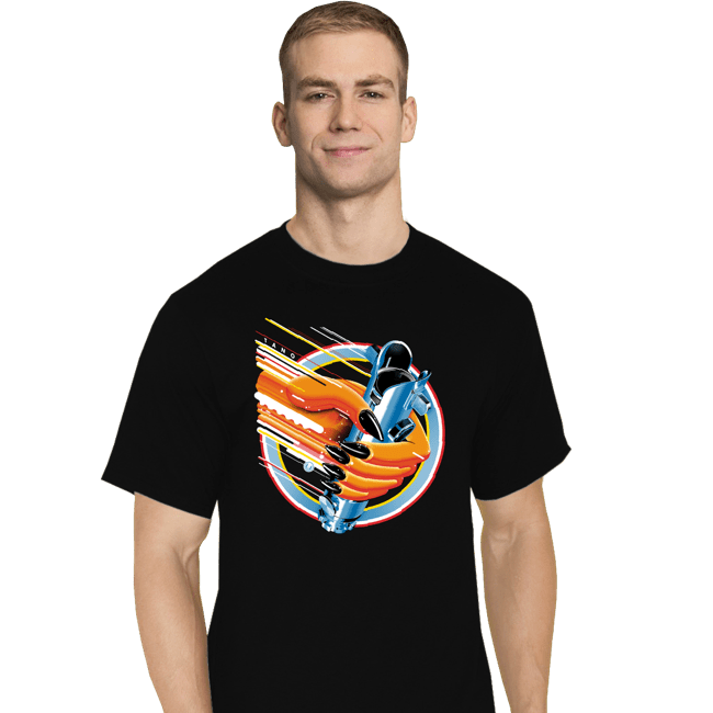 Daily_Deal_Shirts T-Shirts, Tall / Large / Black Turbo Force