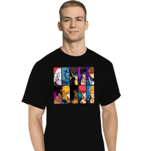 Load image into Gallery viewer, Daily_Deal_Shirts T-Shirts, Tall / Large / Black Anime OVA VS. Anime OVA
