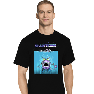 Secret_Shirts T-Shirts, Tall / Large / Black Sharkticons!