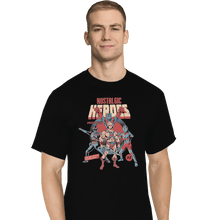 Load image into Gallery viewer, Shirts T-Shirts, Tall / Large / Black Nostalgic Heroes
