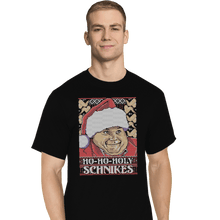 Load image into Gallery viewer, Shirts T-Shirts, Tall / Large / Black Holy Schnikes
