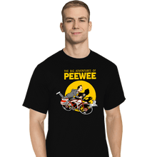 Load image into Gallery viewer, Daily_Deal_Shirts T-Shirts, Tall / Large / Black The Big Adventures of Pee Wee
