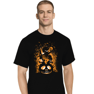Secret_Shirts T-Shirts, Tall / Large / Black Trick Or Treaters