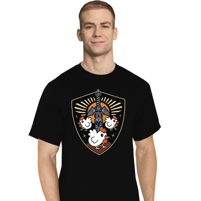 Shirts T-Shirts, Tall / Large / Black Cuccos Crest