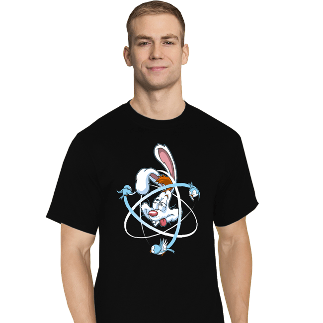 Daily_Deal_Shirts T-Shirts, Tall / Large / Black Cartoon Science