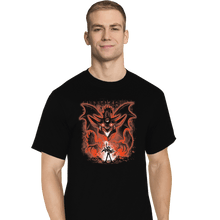 Load image into Gallery viewer, Shirts T-Shirts, Tall / Large / Black Sky Dragon
