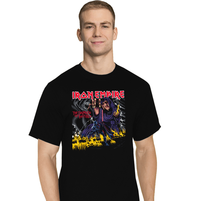 Daily_Deal_Shirts T-Shirts, Tall / Large / Black Iron Empire