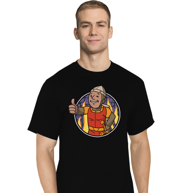 Secret_Shirts T-Shirts, Tall / Large / Black Daring Boy