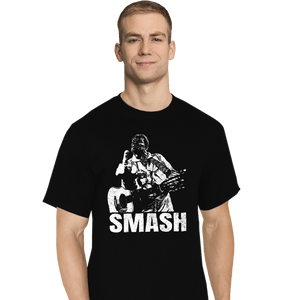 Shirts T-Shirts, Tall / Large / Black Smash!