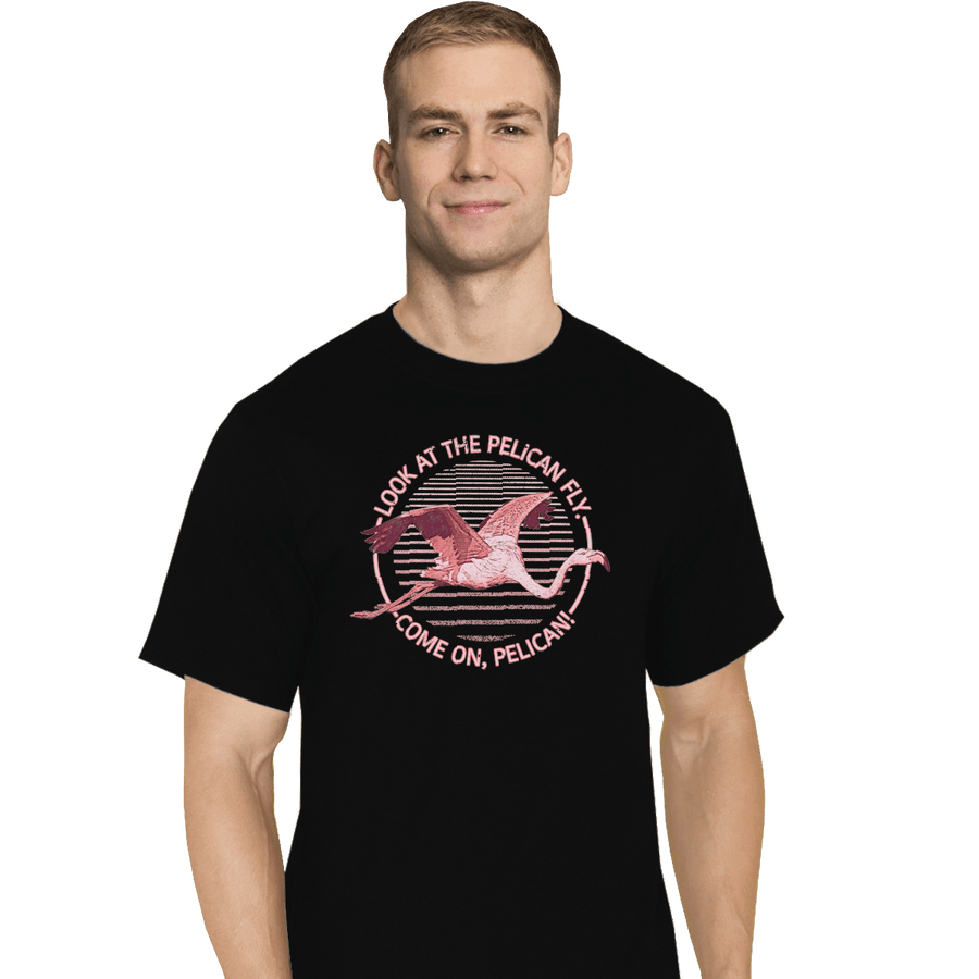 Shirts T-Shirts, Tall / Large / Black Fly Pelican