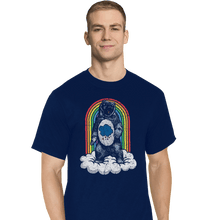 Load image into Gallery viewer, Daily_Deal_Shirts T-Shirts, Tall / Large / Navy Real Grumpy Bear
