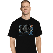 Load image into Gallery viewer, Shirts T-Shirts, Tall / Large / Black Imperial Fighter
