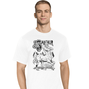 Shirts T-Shirts, Tall / Large / White Santaur
