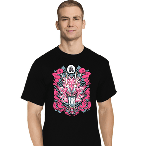 Shirts T-Shirts, Tall / Large / Black Dragon Heroes