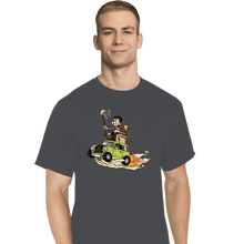 Load image into Gallery viewer, Daily_Deal_Shirts T-Shirts, Tall / Large / Charcoal Bean Fink
