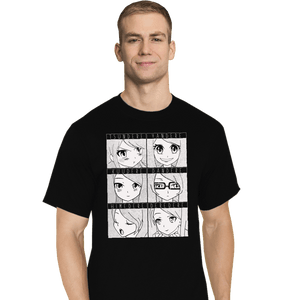 Secret_Shirts T-Shirts, Tall / Large / Black Dere Types