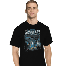 Load image into Gallery viewer, Shirts T-Shirts, Tall / Large / Black Visit Raccoon City
