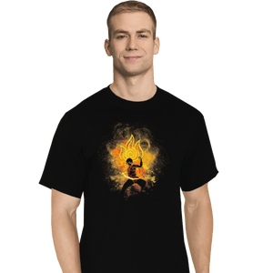 Shirts T-Shirts, Tall / Large / Black Zuko Art