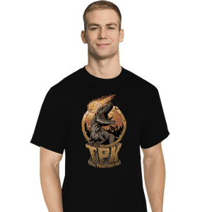Daily_Deal_Shirts T-Shirts, Tall / Large / Black Prehistoric TPK