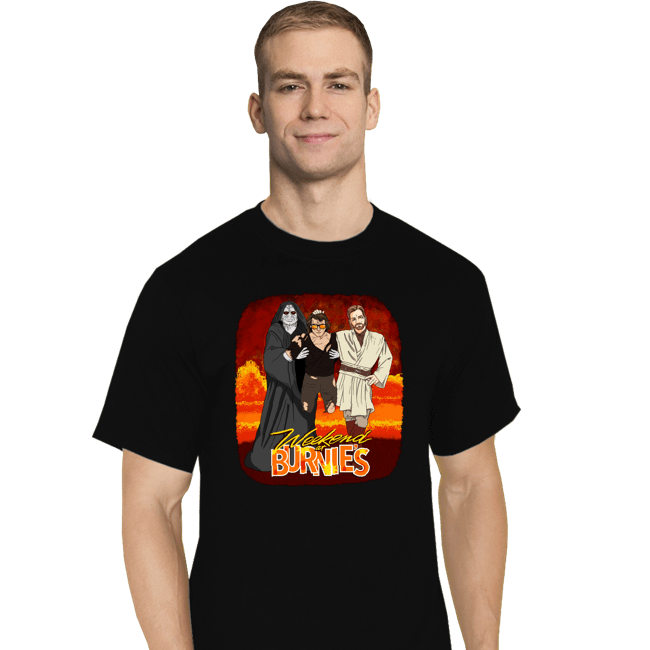 Secret_Shirts T-Shirts, Tall / Large / Black Weekend At Burnies