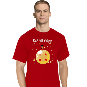 Shirts T-Shirts, Tall / Large / Red Le Petit Saiyen
