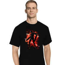Load image into Gallery viewer, Shirts T-Shirts, Tall / Large / Black Cosmic Chainsaw
