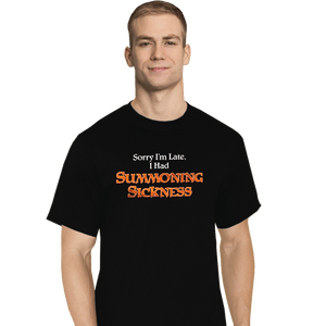Secret_Shirts T-Shirts, Tall / Large / Black Summoning Sickness