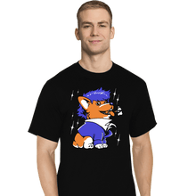 Load image into Gallery viewer, Daily_Deal_Shirts T-Shirts, Tall / Large / Black Space Corgiboy
