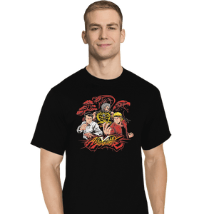 Shirts T-Shirts, Tall / Large / Black All Valley Fighter