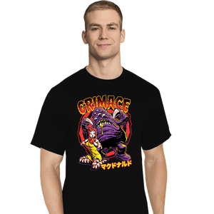 Secret_Shirts T-Shirts, Tall / Large / Black Grimace!!