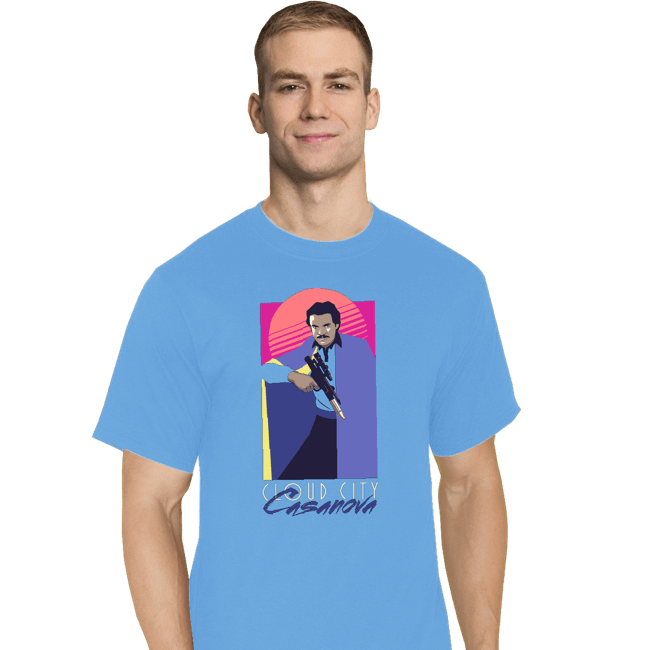 Daily_Deal_Shirts T-Shirts, Tall / Large / Royal Blue Cloud City Casanova