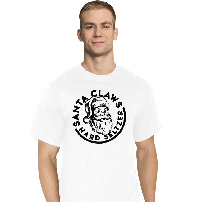 Secret_Shirts T-Shirts, Tall / Large / White Santa Claws