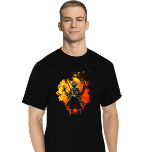 Shirts T-Shirts, Tall / Large / Black Soul Of The Golden Hunter