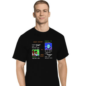Daily_Deal_Shirts T-Shirts, Tall / Large / Black Jason Punch-Out