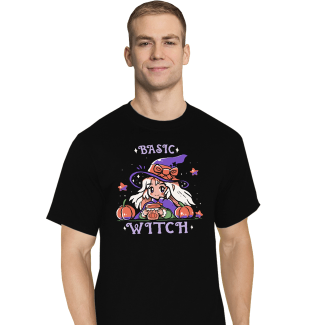 Secret_Shirts T-Shirts, Tall / Large / Black Basic Witch Season.