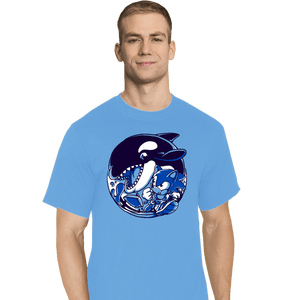 Secret_Shirts T-Shirts, Tall / Large / Royal Blue Orca Attack
