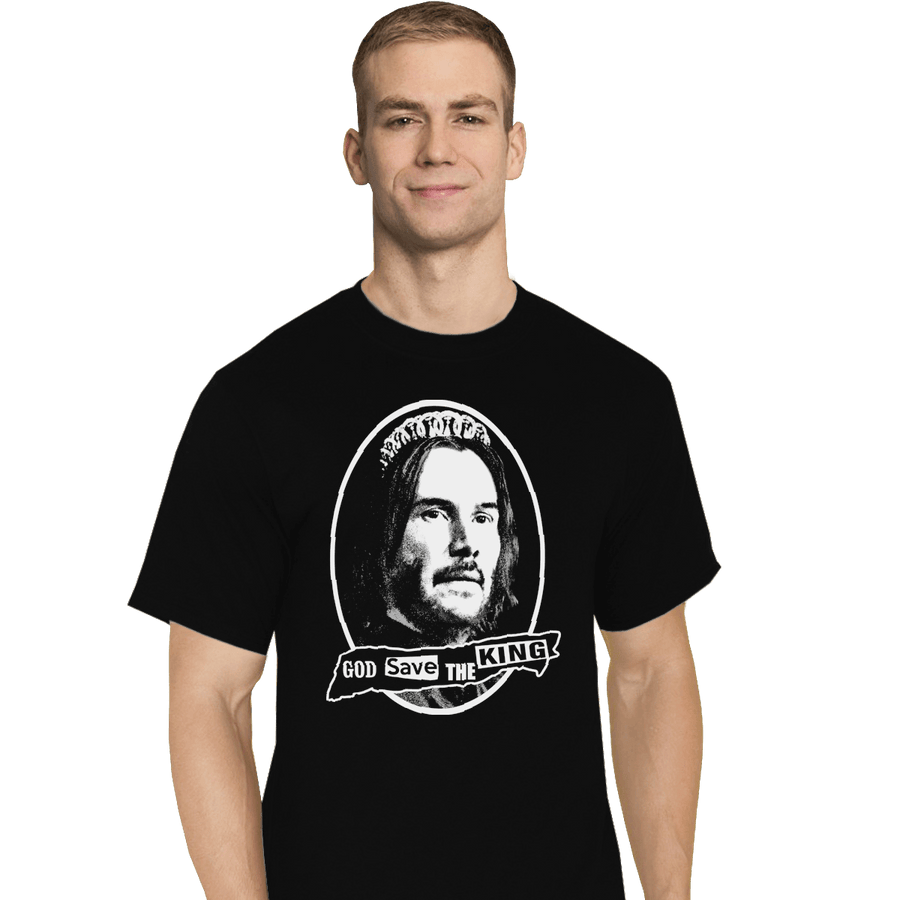 Shirts T-Shirts, Tall / Large / Black God Save The King