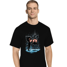 Load image into Gallery viewer, Daily_Deal_Shirts T-Shirts, Tall / Large / Black Bat Kiss

