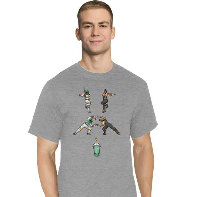 Daily_Deal_Shirts T-Shirts, Tall / Large / Sports Grey Boba T