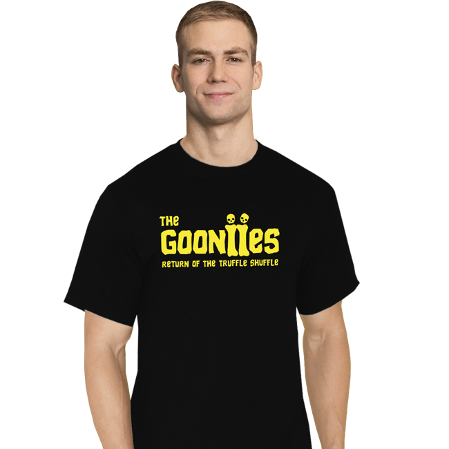 Daily_Deal_Shirts T-Shirts, Tall / Large / Black Gooniies