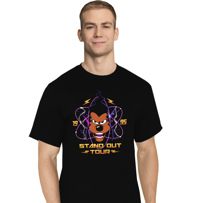 Shirts T-Shirts, Tall / Large / Black Powerline - World Tour