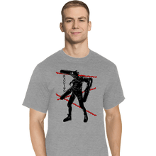 Load image into Gallery viewer, Shirts T-Shirts, Tall / Large / Sports Grey Crimson Chainsaw

