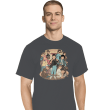 Load image into Gallery viewer, Shirts T-Shirts, Tall / Large / Charcoal Stranger Anime
