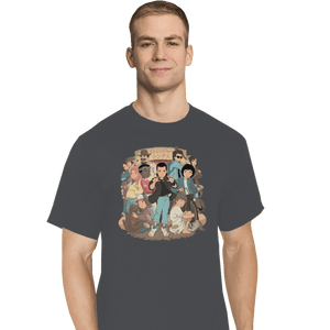 Shirts T-Shirts, Tall / Large / Charcoal Stranger Anime